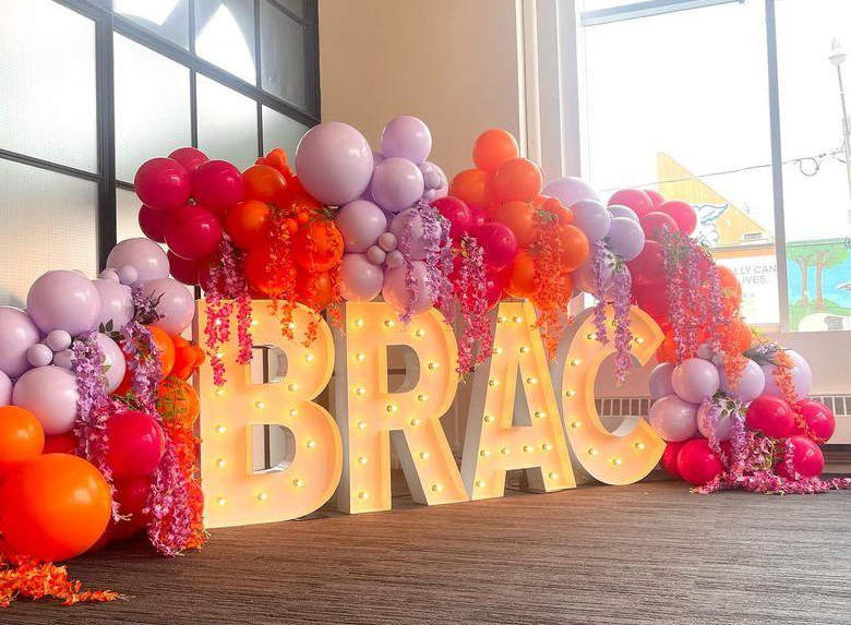 Marquee Letters BRAC