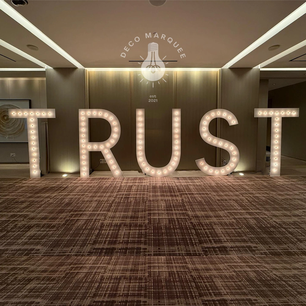 6FT marquee letters, the largest marquee letters in Toronto